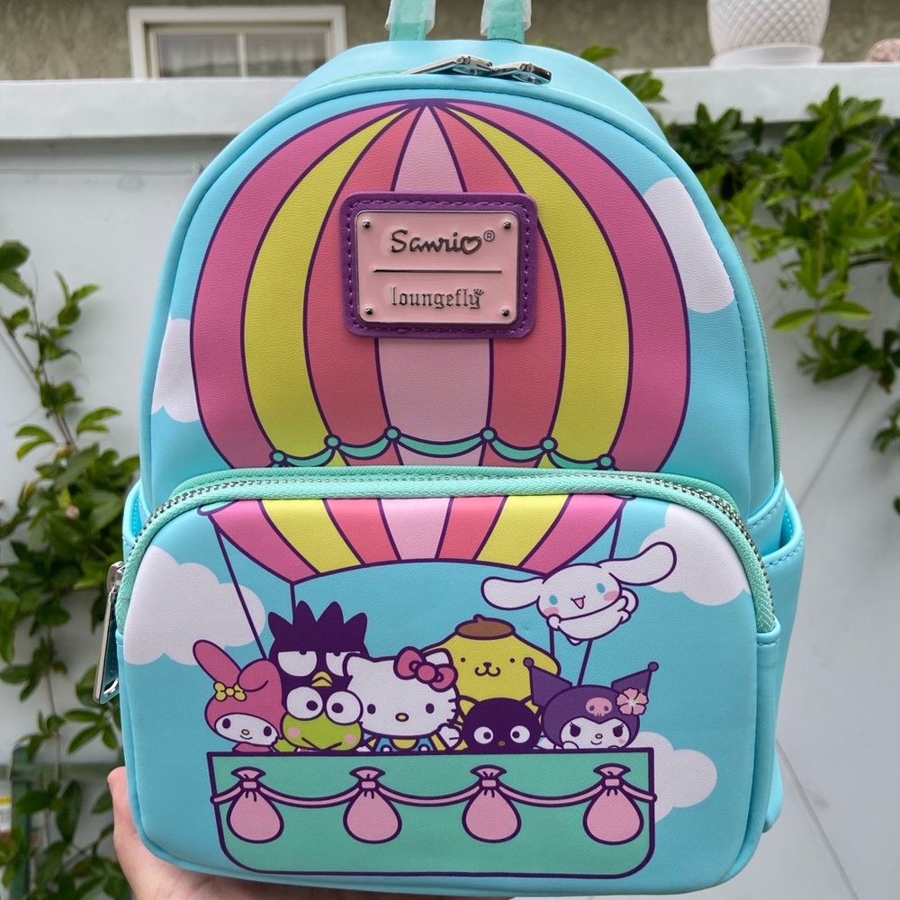 Sanrio Loungefly Hello Kitty & Friends Hot Balloon Mini Backpack